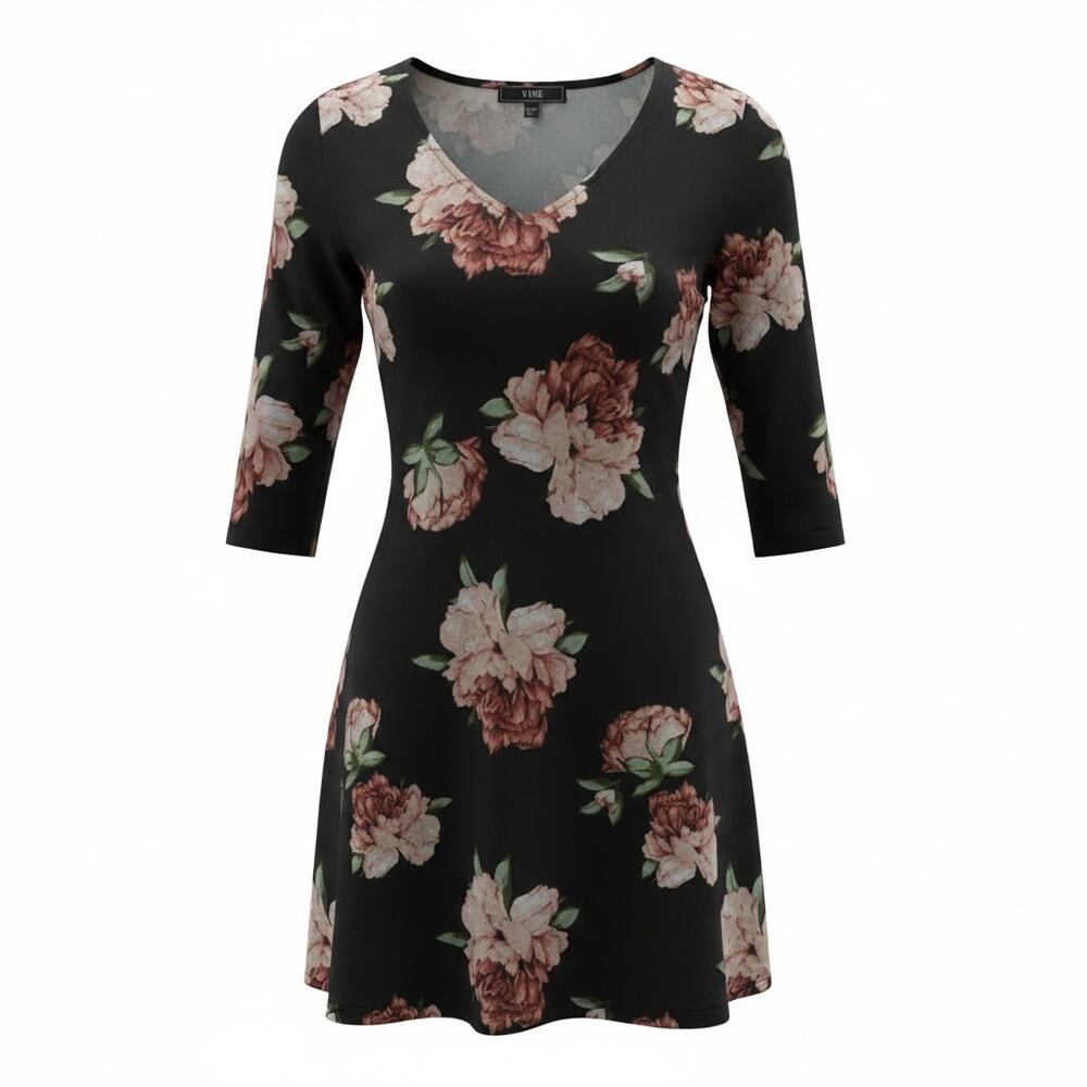 Vibe Sportswear Minidress Large Floral Print